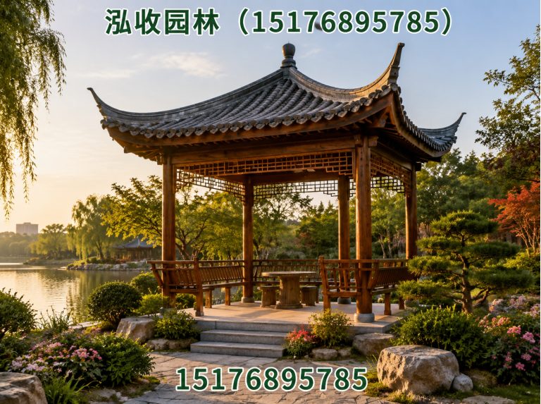 云浮防腐木展示图